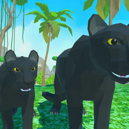 Семейный симулятор пантеры 3D