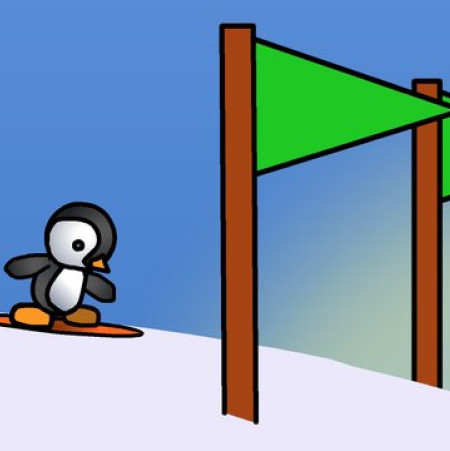 Пингвин Скейт 2